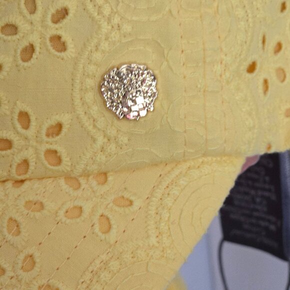 NWT - Vince Camuto Yellow Hat - Picture 2 of 7